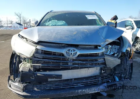 2014 Toyota Highlander Limited V6 z USA, uszkodzony, nr VIN 5TDDKRFH1ES030822